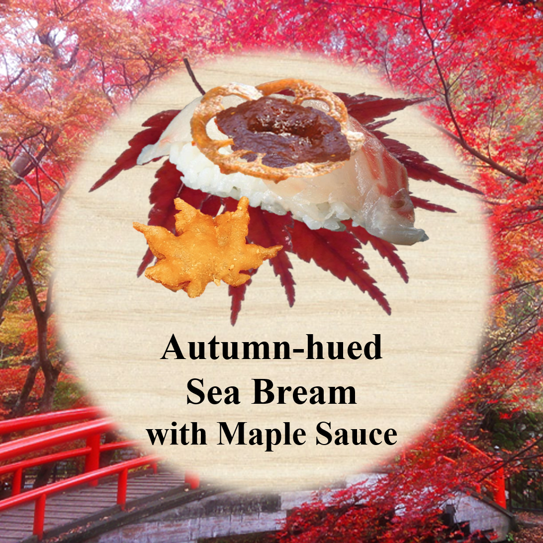 Tales of Fall – Chapter Two: Autumn-hued Sea Bream with Maple Sauce